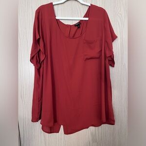 Torrid Women's rust Blouse